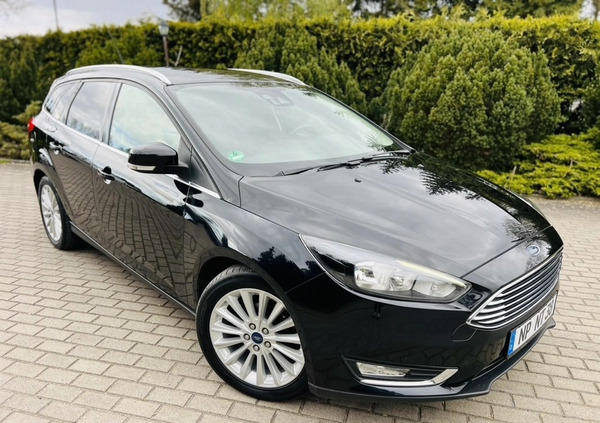 Ford Focus cena 35900 przebieg: 104000, rok produkcji 2015 z Radzymin małe 781